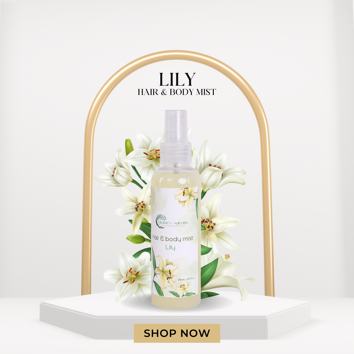 Lily Hair & Body Mist رذاذ معطر للشعر والجسم
