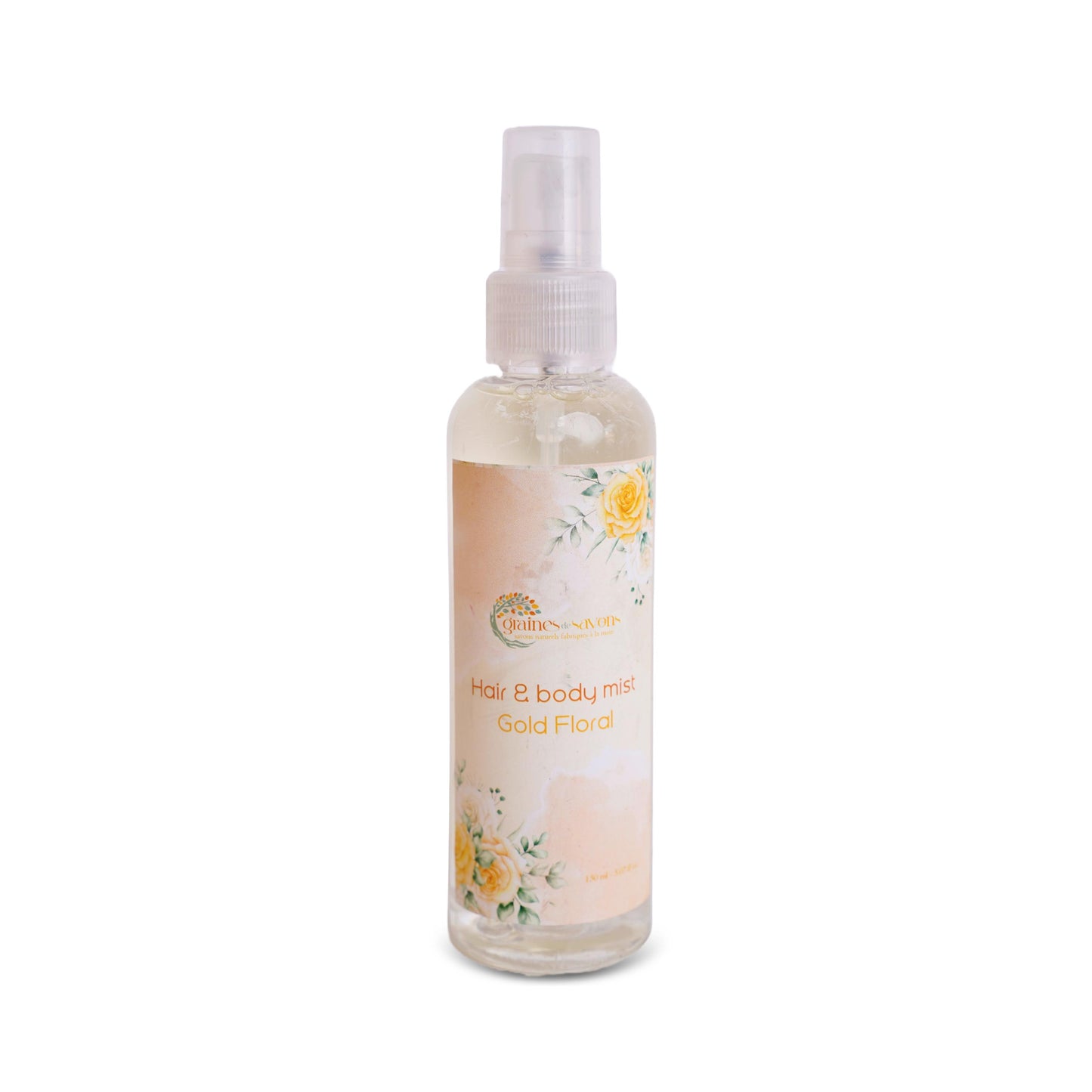 Gold floral Hair & Body Mist رذاذ معطر للشعر والجسم