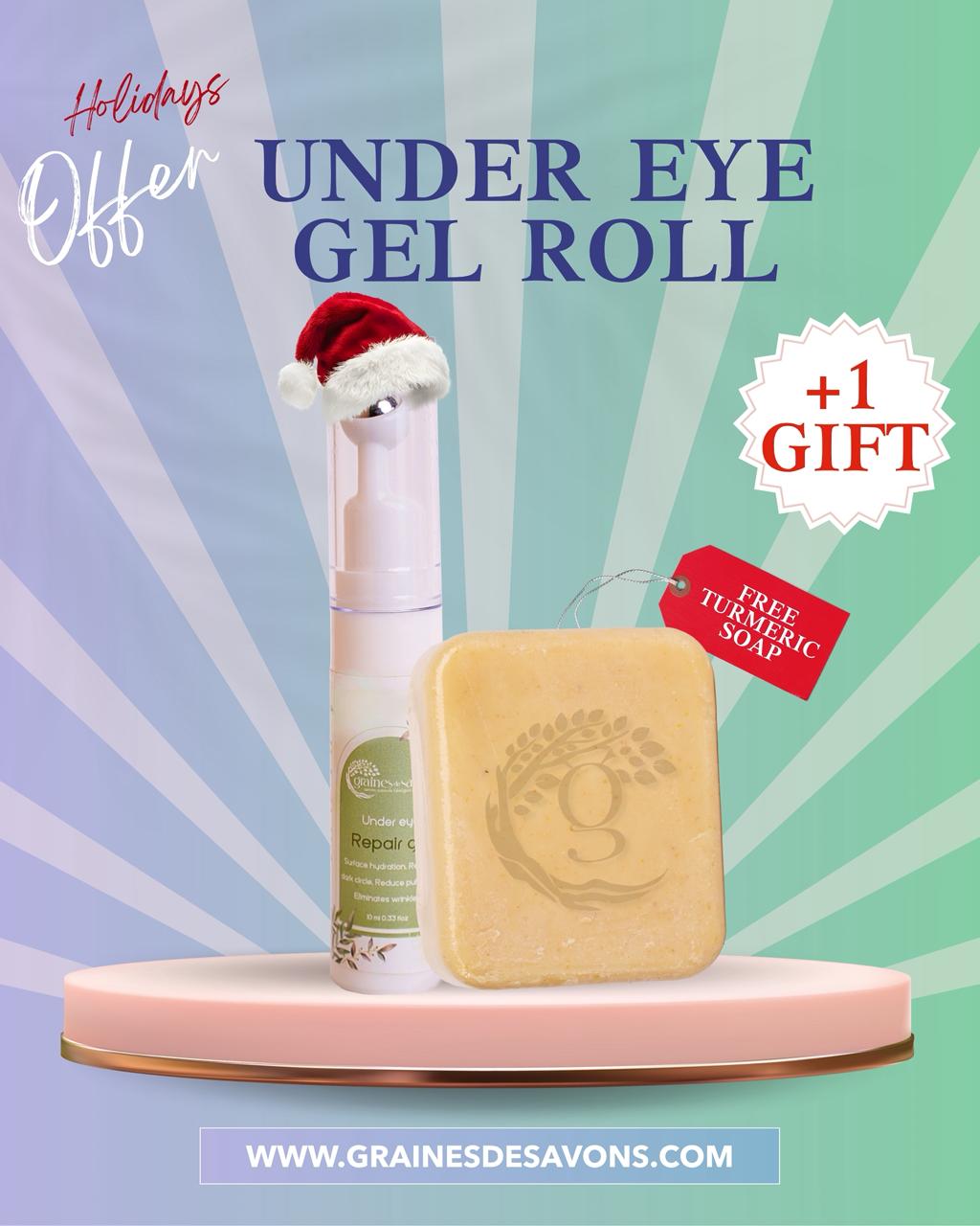 Eye gel + turmeric soap free