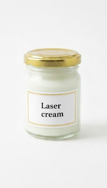 Laser cream كريم بديل الليزر