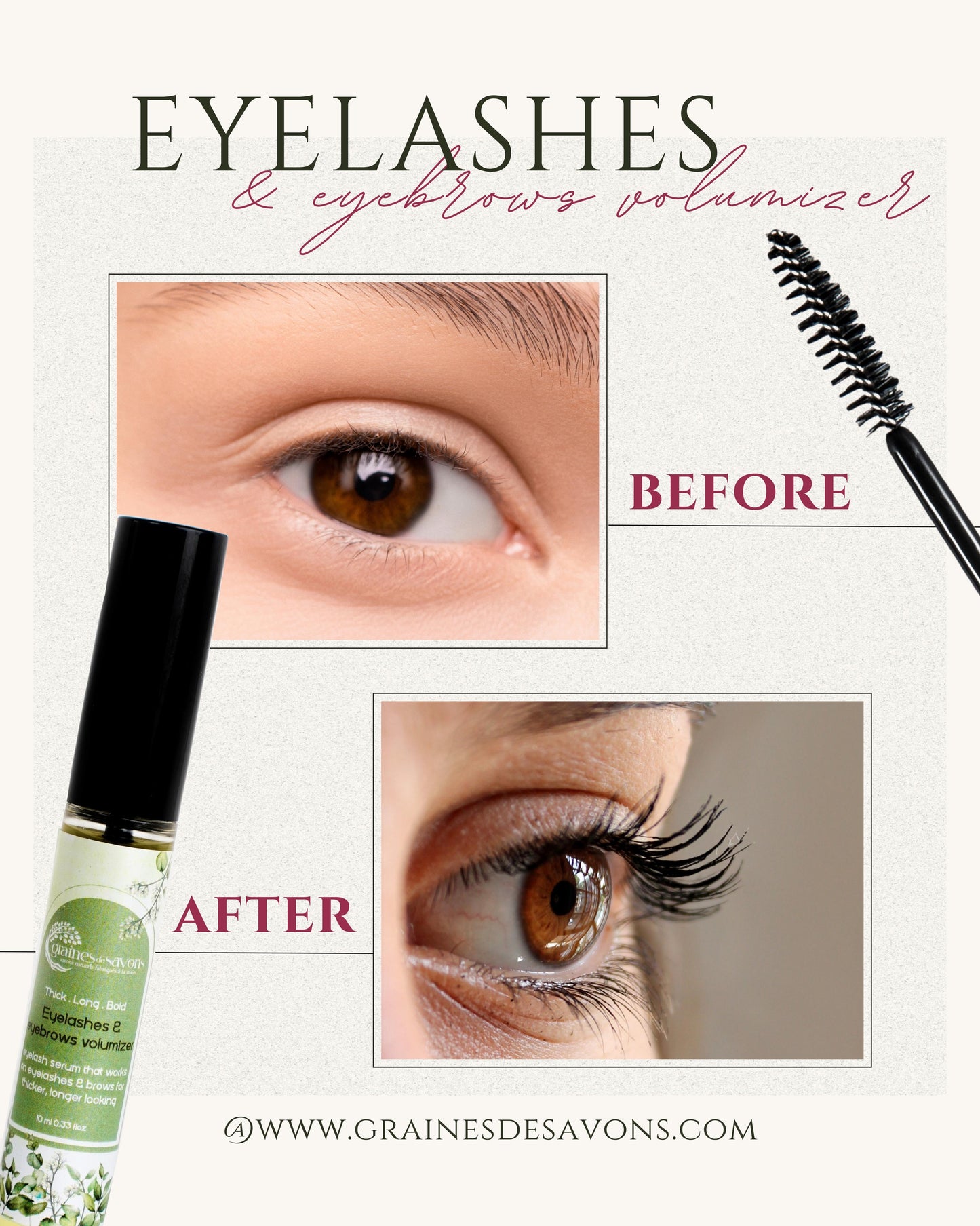 Eyelashes & brows serum سيروم الرموش والحواجب