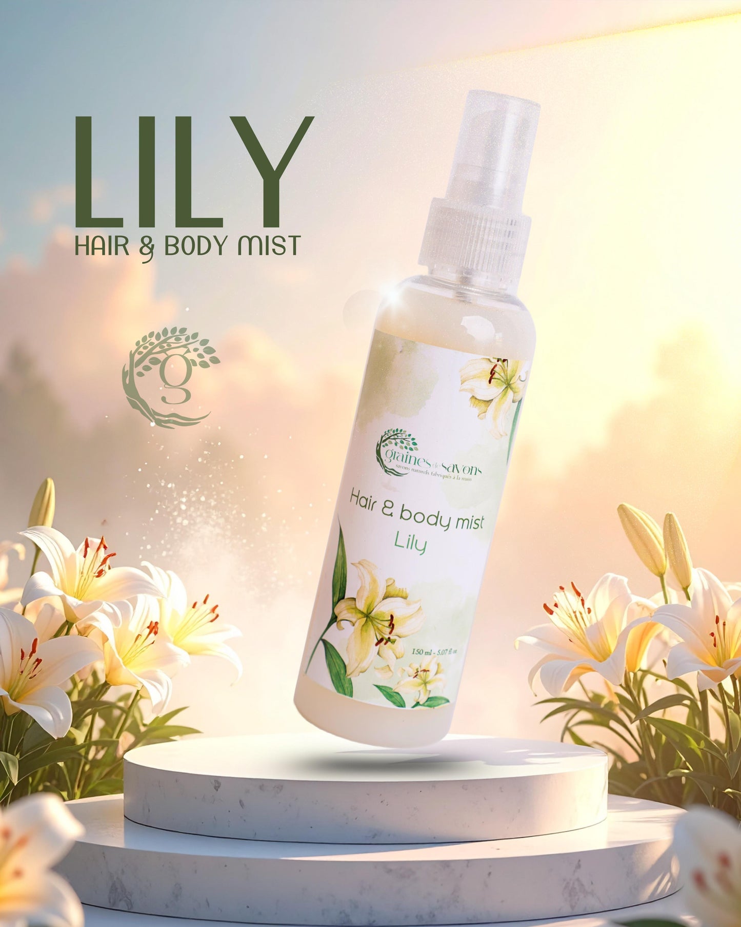 Lily Hair & Body Mist  رذاذ معطر للشعر والجسم