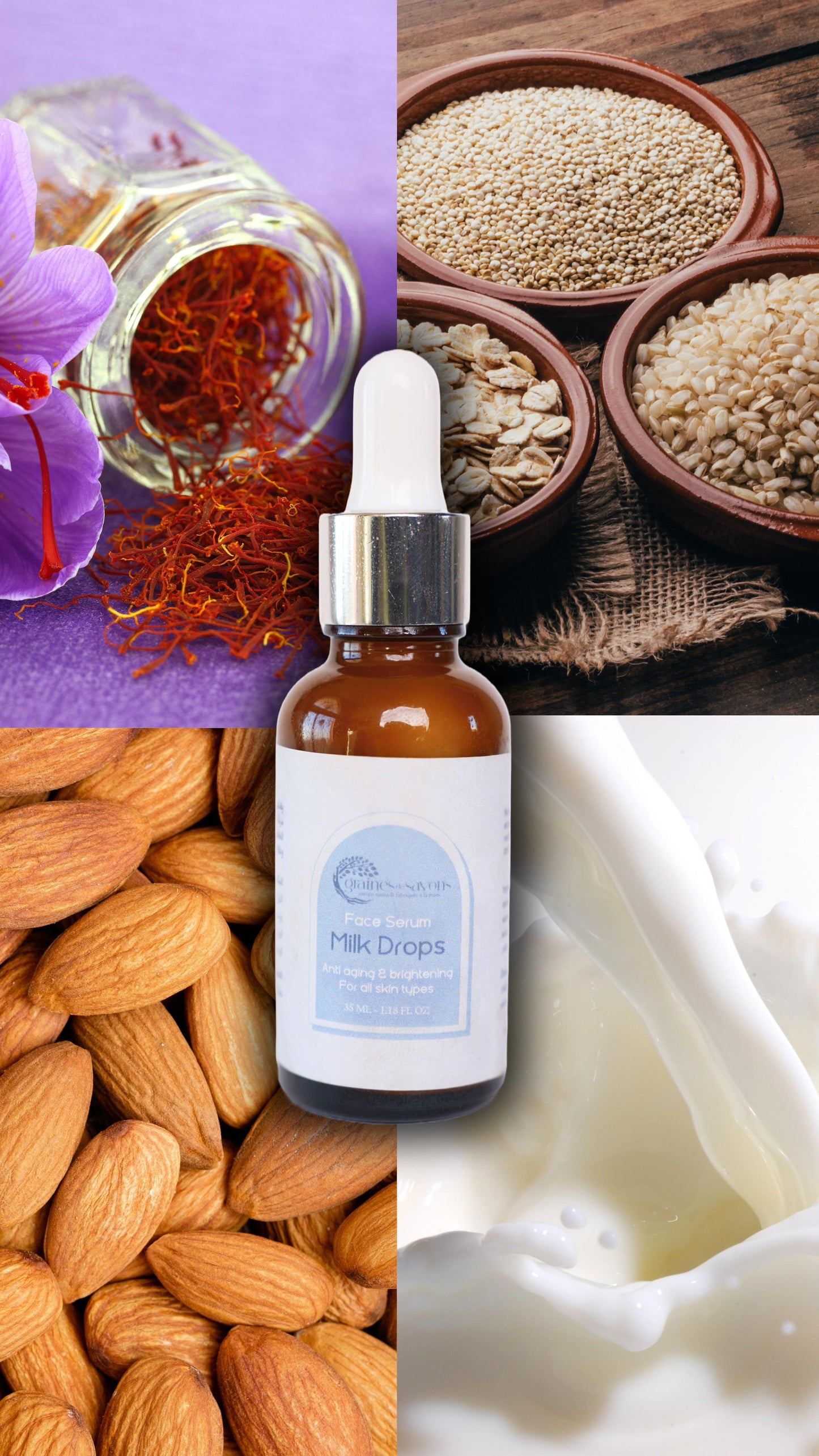 Milk drops serum سيروم الحليب