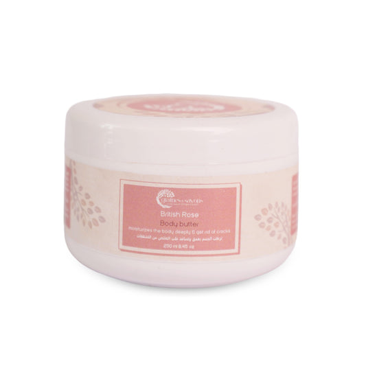 Body Butter British Rose زبدة الجسم بالورد البريطاني