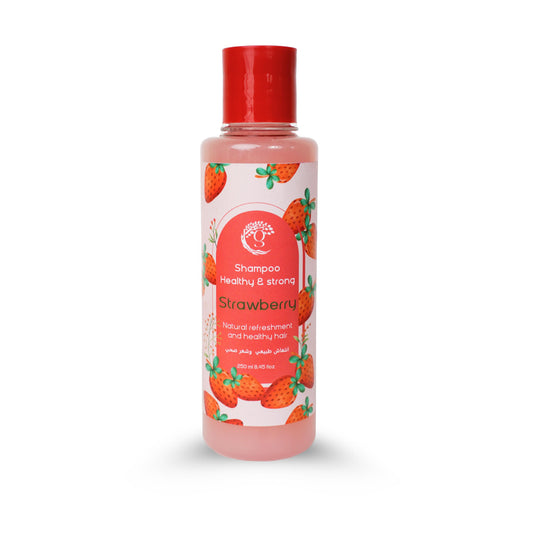 Strawberry Anti-hair loss shampoo شامبو ضد تساقط الشعر