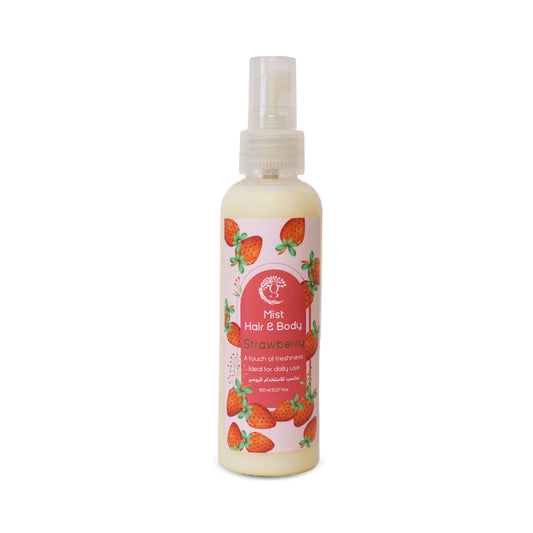 Strawberry Hair & body mist رذاذ معطر للشعر والجسم